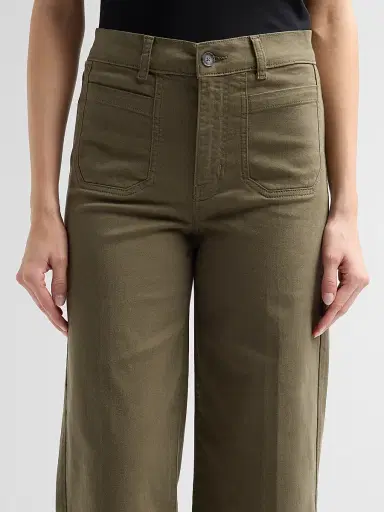 Frame Women's Le Slim Palazzo Modernist Pocket Crop Pants | Thumbnail 5