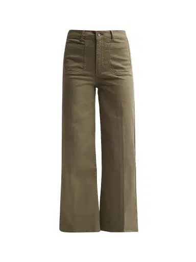 Frame Women's Le Slim Palazzo Modernist Pocket Crop Pants | Thumbnail 1