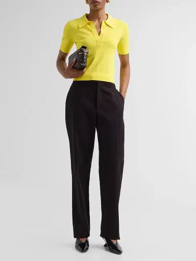 Aknvas Women's Emma Knit Polo Top | Thumbnail 2 Aknvas Women's Emma Knit Polo Top | Thumbnail 2