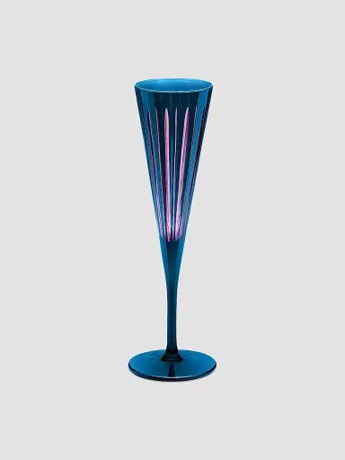 L'Objet Prism 4-Piece Glass Champagne Flute Set | Thumbnail 4 L'Objet Prism 4-Piece Glass Champagne Flute Set | Thumbnail 4