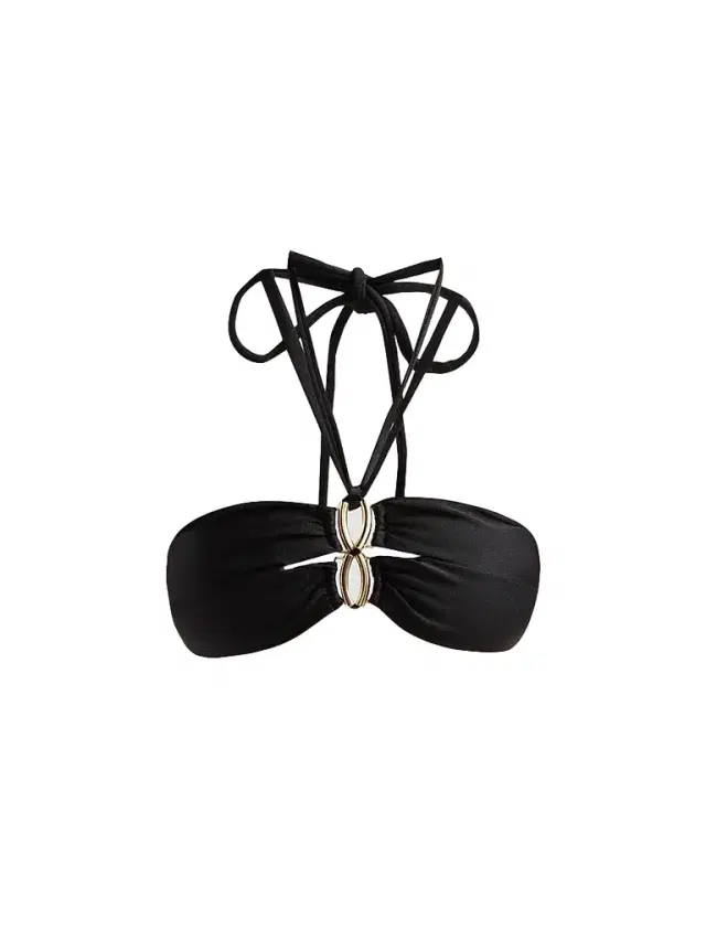 PatBO Women's Martina Bikini Top - Black