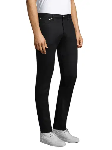 A.P.C. Men's Petit New Standard Skinny-Fit Jeans - Noir | Thumbnail 4 A.P.C. Men's Petit New Standard Skinny-Fit Jeans - Noir | Thumbnail 4