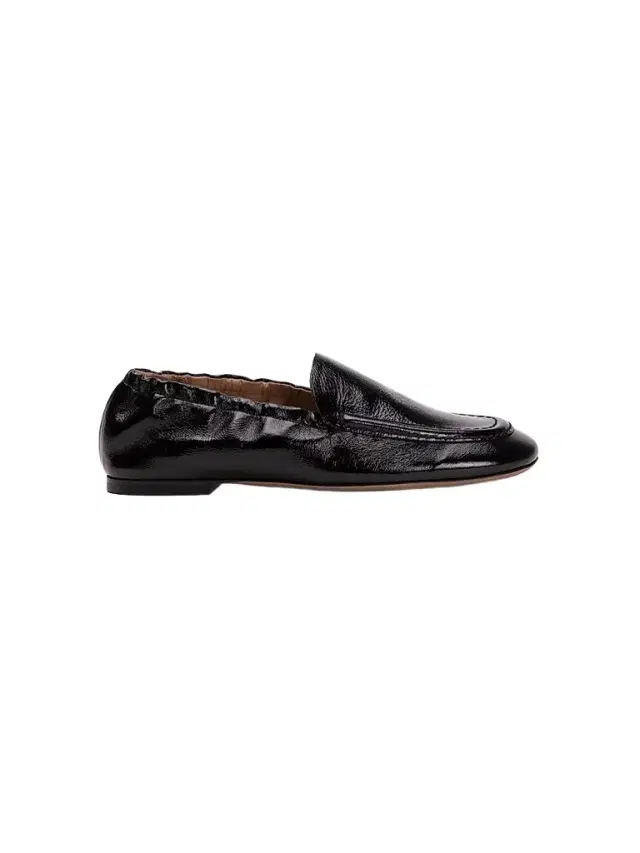 Odissì Women's Juno Moc Toe Leather Loafers - Black