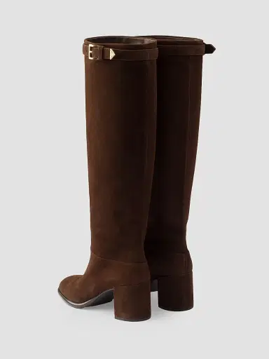 Prada Women's Suede Boots | Thumbnail 3