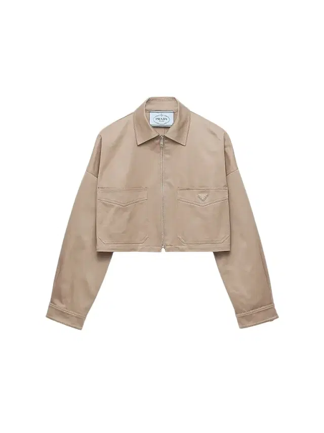 Prada Women's Chino Blouson Jacket - Khaki