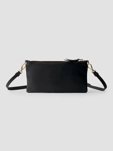 Prada Women's Nappa Leather Wallet with Shoulder Strap - Black | Thumbnail 3 Prada Women's Nappa Leather Wallet with Shoulder Strap - Black | Thumbnail 3