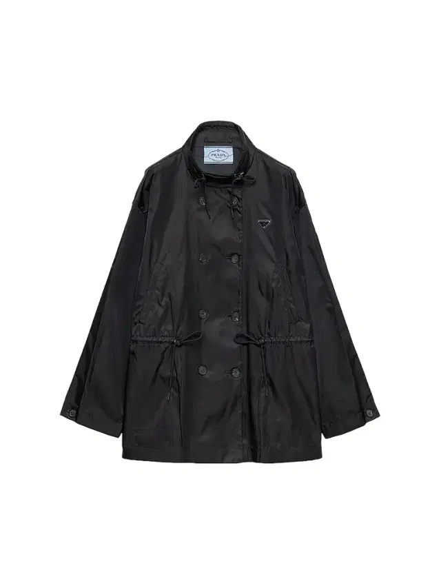 Prada Women's Nylon Rain Jacket - Black