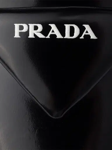 Prada Women's Brushed Leather Slingback Ballerinas | Thumbnail 5 Prada Women's Brushed Leather Slingback Ballerinas | Thumbnail 5