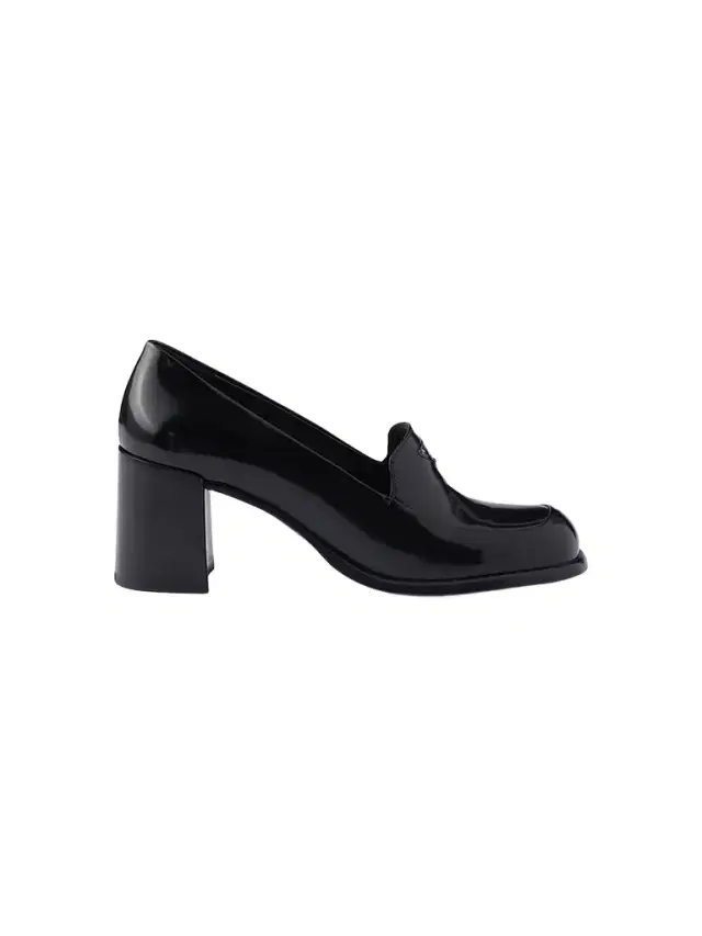 Prada Women's Brushed Leather Loafers - Black
