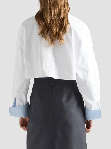 Prada Women's Chino Blouson Jacket | Thumbnail 3