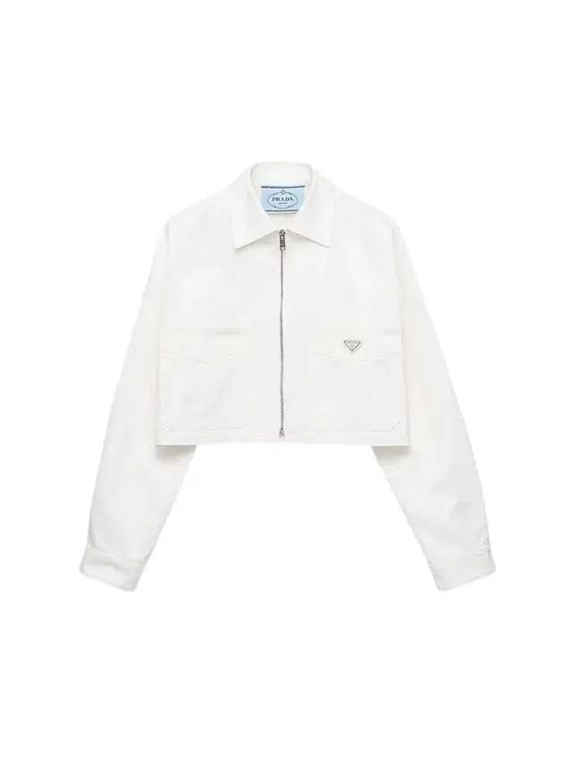 Prada Women's Chino Blouson Jacket - White