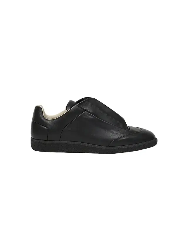 Maison Margiela Men's Future Low-Top Leather Sneakers - Black