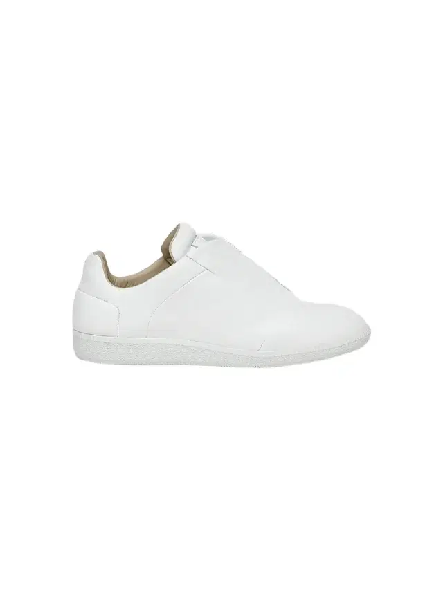 Maison Margiela Men's Future Low-Top Leather Sneakers - White