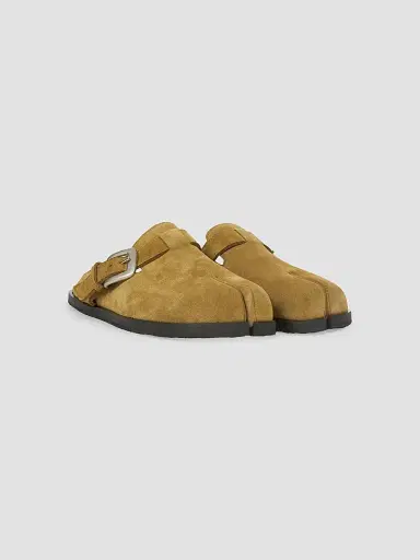 Maison Margiela Men's Tabi Suede Anatomic Mules | Thumbnail 2 Maison Margiela Men's Tabi Suede Anatomic Mules | Thumbnail 2