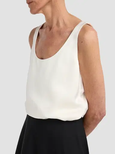 RÓHE Women's Satin Scoopneck Sleeveless Top | Thumbnail 5 RÓHE Women's Satin Scoopneck Sleeveless Top | Thumbnail 5