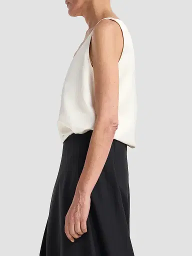 RÓHE Women's Satin Scoopneck Sleeveless Top | Thumbnail 6 RÓHE Women's Satin Scoopneck Sleeveless Top | Thumbnail 6