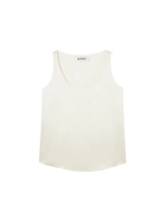 Róhe Women's Satin Scoopneck Sleeveless Top -