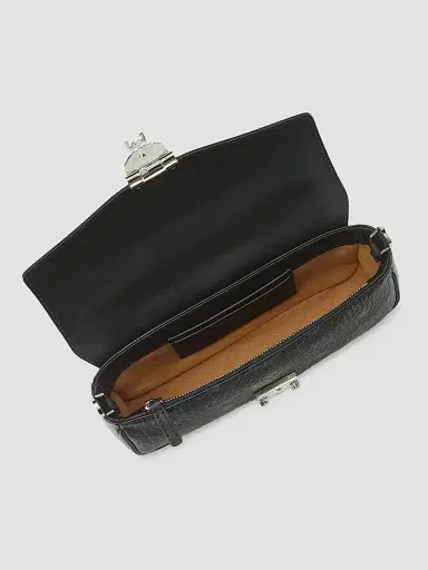 MCM Women's Mini Tracy Visetos Canvas & Leather Crossbody Bag - Black | Thumbnail 3 MCM Women's Mini Tracy Visetos Canvas & Leather Crossbody Bag - Black | Thumbnail 3