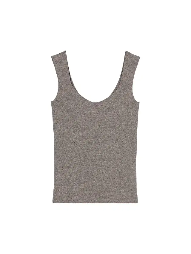 Róhe Women's Knit Scoopneck Tank - Taupe Melange