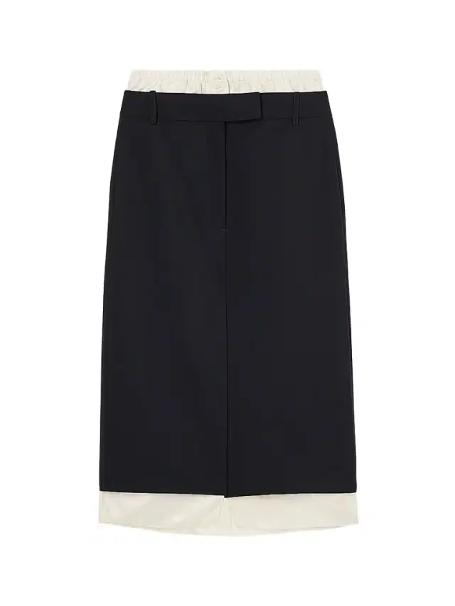 Róhe Women's Boxer Detail Virgin Wool-Mohair Midi Skirt - Navy