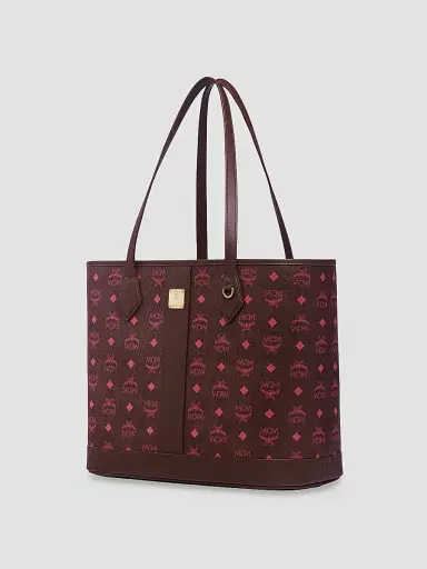 MCM Women's  Liz Visetos Shopper Bag - Cinnamon | Thumbnail 3