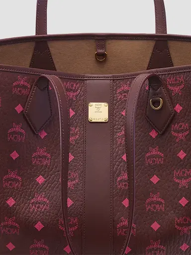 MCM Women's  Liz Visetos Shopper Bag - Cinnamon | Thumbnail 5