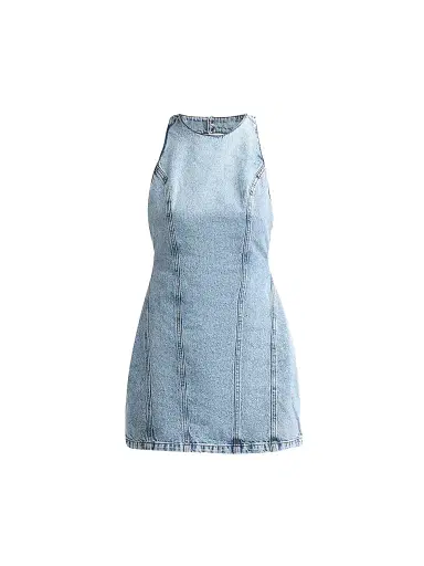 Ksubi Women's Higher Than Heaven Phillipa Mini Dress - Denim - Size XL | Thumbnail 1 Ksubi Women's Higher Than Heaven Phillipa Mini Dress - Denim - Size XL | Thumbnail 1