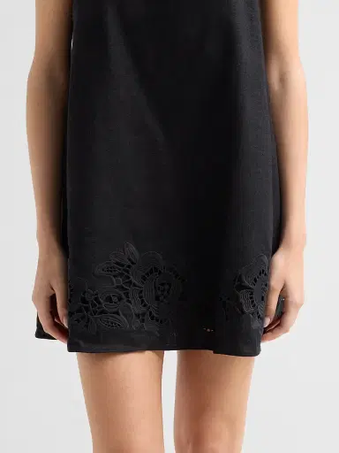 Peony Women's Enamour Holiday Mini Dress - Noir - Size Large | Thumbnail 5 Peony Women's Enamour Holiday Mini Dress - Noir - Size Large | Thumbnail 5
