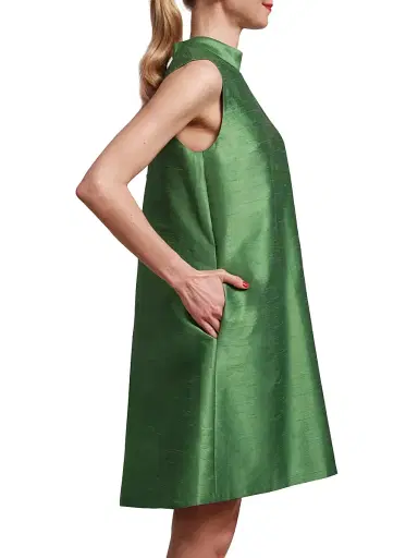 Frances Valentine Women's Diplomat Mock Turtleneck Dress | Thumbnail 3 Frances Valentine Women's Diplomat Mock Turtleneck Dress | Thumbnail 3