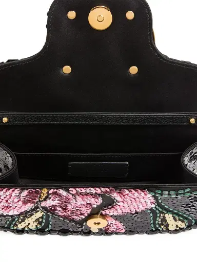 Valentino Garavani Women's Locò Small Embroidered Shoulder Bag - Multicolored | Thumbnail 5