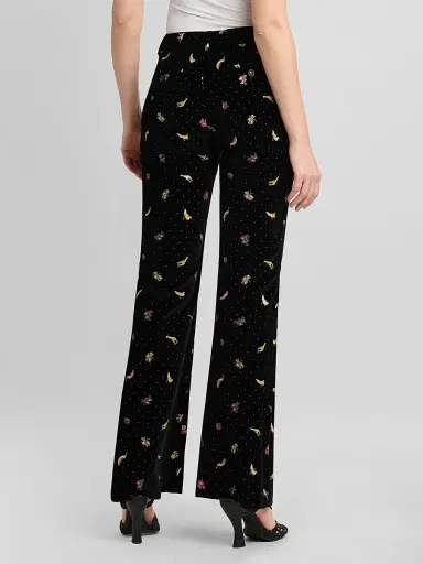 Etro Women's Printed Stretch-Cotton Trousers | Thumbnail 3 Etro Women's Printed Stretch-Cotton Trousers | Thumbnail 3