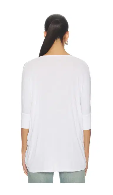 Michael Lauren Dylan 3/4 Sleeved Draped V-neck | Thumbnail 3