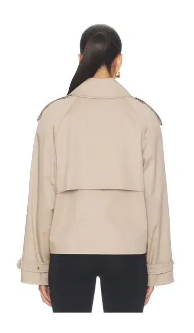 Anine Bing Rickie Cropped Trench | Thumbnail 4