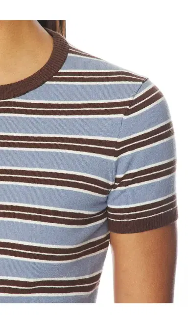Lovers and Friends Haize Stripe Short Sleeve Tee | Thumbnail 5