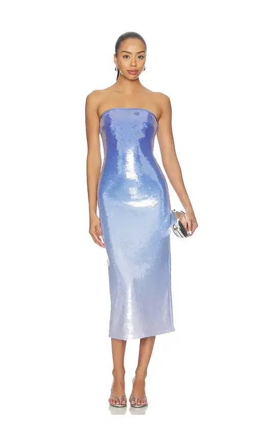 Alora Sequin Midi Dress