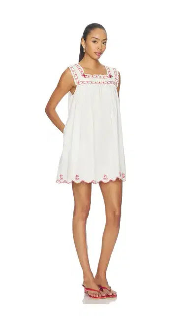 For Love & Lemons Emma Sleeveless Mini Dress | Thumbnail 2