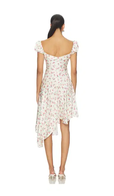 For Love & Lemons Cherry Mae Midi Dress | Thumbnail 3