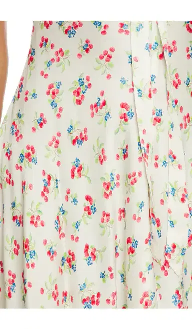 For Love & Lemons Cherry Mae Midi Dress | Thumbnail 4