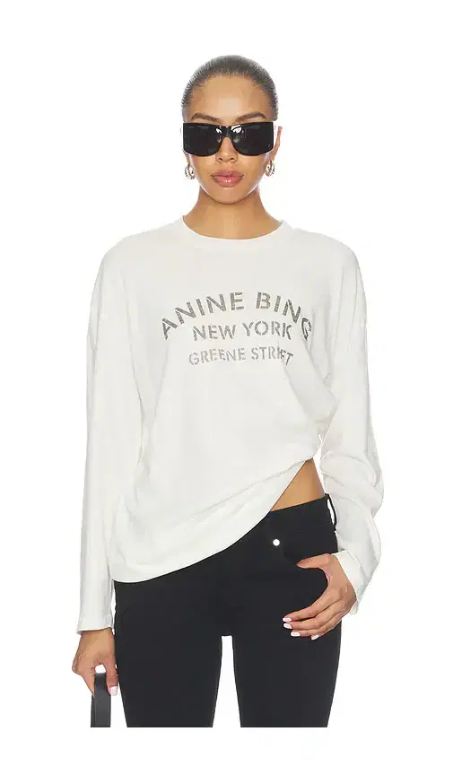 Ivan Long Sleeve New York Stencil