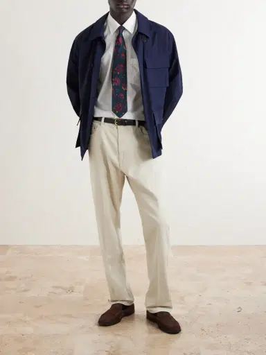 dunhill Striped Cotton Shirt - Men | Thumbnail 2 dunhill Striped Cotton Shirt - Men | Thumbnail 2