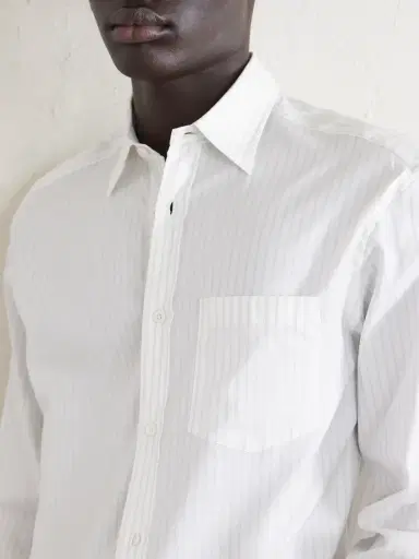 dunhill Striped Cotton Shirt - Men | Thumbnail 5 dunhill Striped Cotton Shirt - Men | Thumbnail 5