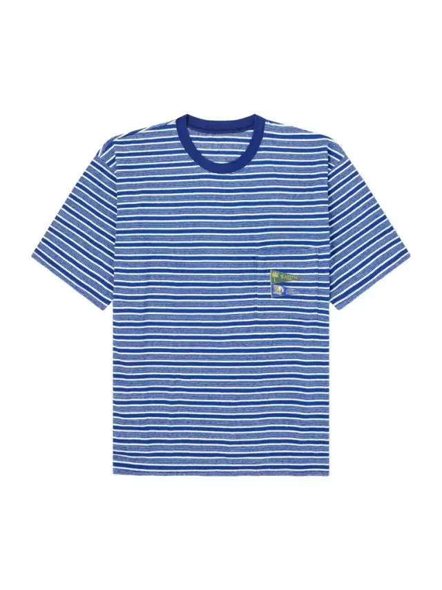 KAPITAL Logo-Appliquéd Striped Cotton-Jersey T-Shirt - Men