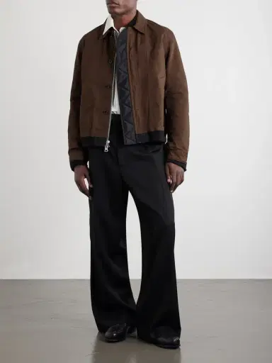 Sacai Reversible Nylon Bomber Jacket - Men | Thumbnail 2