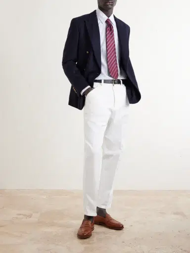 dunhill Striped Cotton Shirt - Men | Thumbnail 2