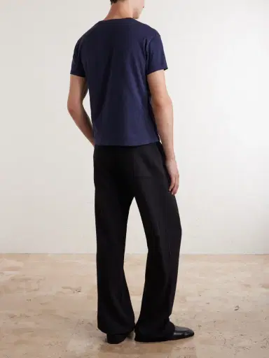 Acne Studios Logo-Embroidered Cotton-Jersey T-Shirt - Men | Thumbnail 4 Acne Studios Logo-Embroidered Cotton-Jersey T-Shirt - Men | Thumbnail 4