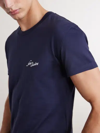 Acne Studios Logo-Embroidered Cotton-Jersey T-Shirt - Men | Thumbnail 5 Acne Studios Logo-Embroidered Cotton-Jersey T-Shirt - Men | Thumbnail 5