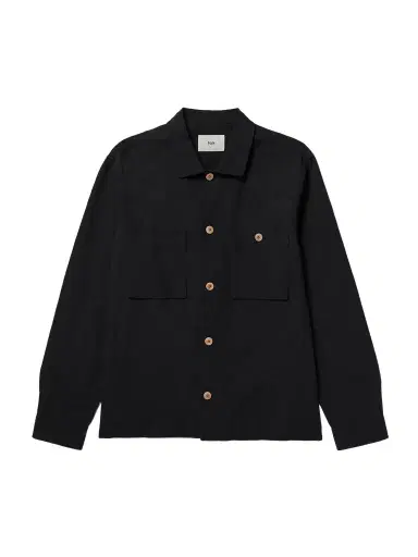 Folk Patch Linen and Cotton-Blend Overshirt - Men | Thumbnail 1