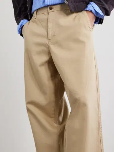 Corridor Wide-Leg Cotton-Twill Trousers - Men | Thumbnail 5