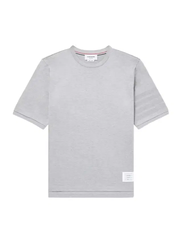 Thom Browne Logo-Appliquéd Striped Cotton-Jersey T-Shirt - Men