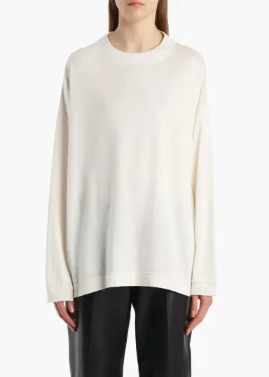 Khaite Dylan Top In Chalk | Thumbnail 3 Khaite Dylan Top In Chalk | Thumbnail 3
